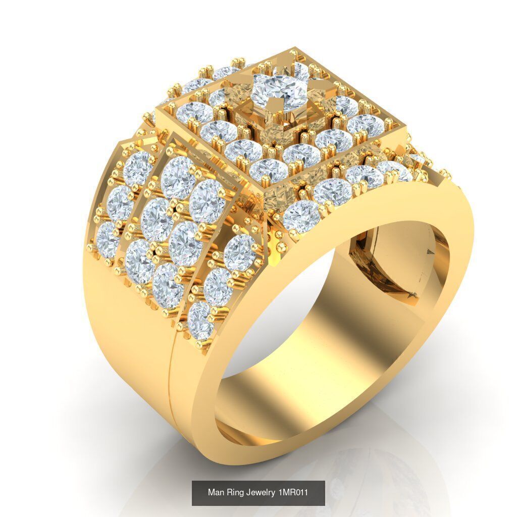 Bulk 100 Man Ring For Sale 1MRXXX 3D Model Collection_92
