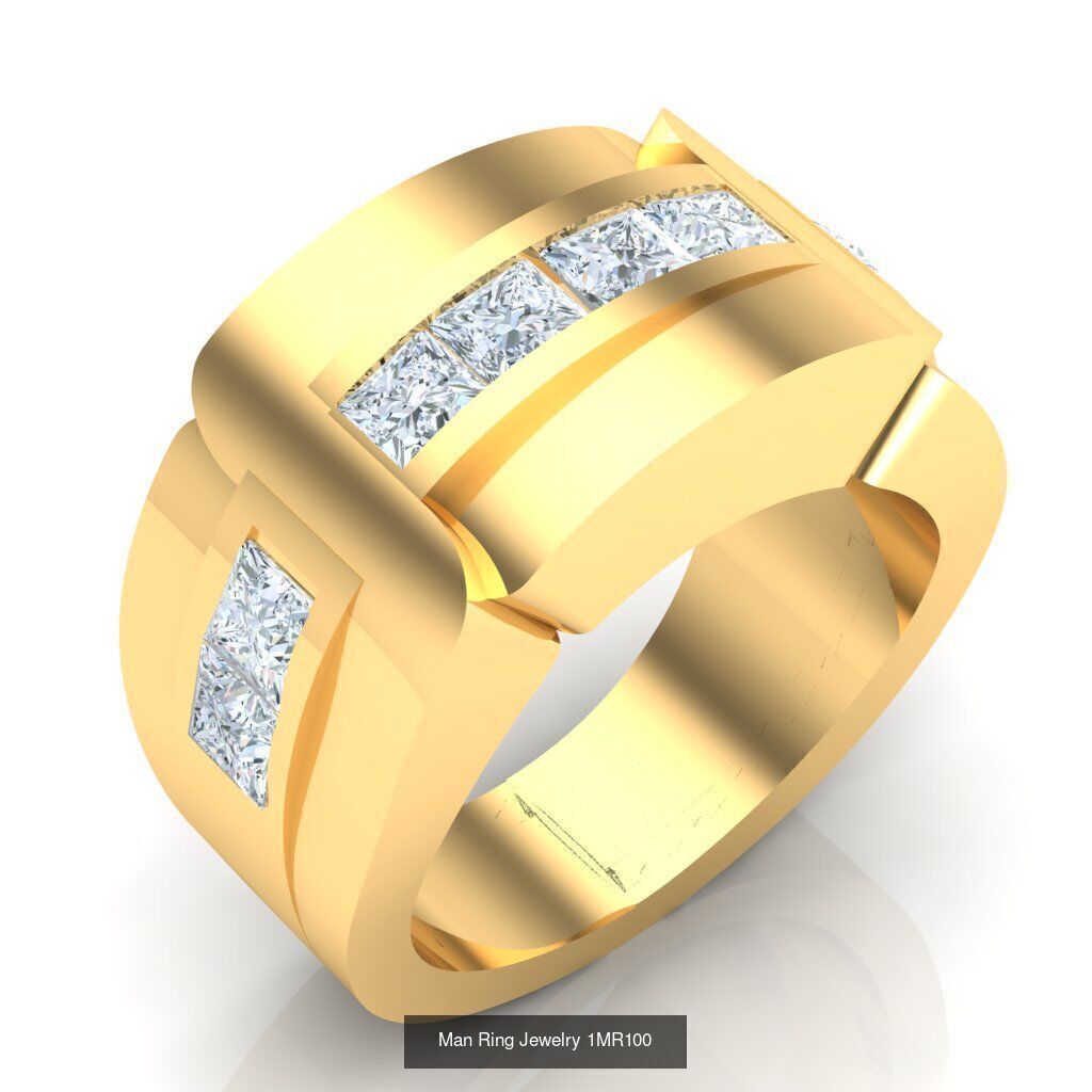 Bulk 100 Man Ring For Sale 1MRXXX 3D Model Collection_4