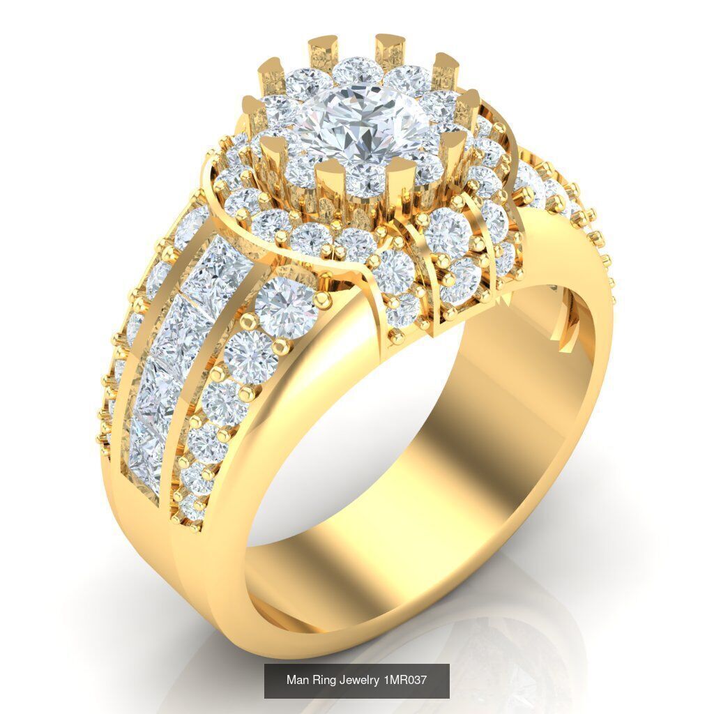 Bulk 100 Man Ring For Sale 1MRXXX 3D Model Collection_66