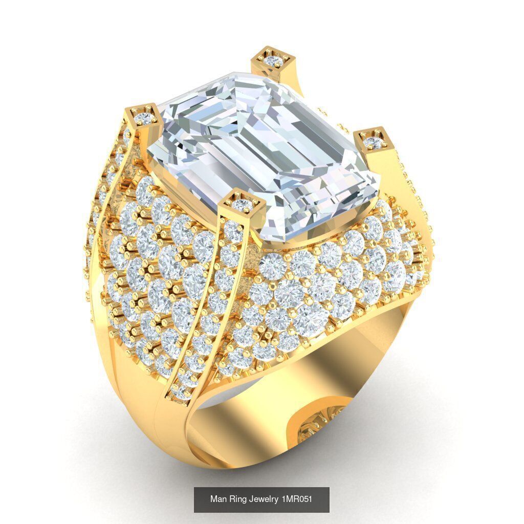 Bulk 100 Man Ring For Sale 1MRXXX 3D Model Collection_52