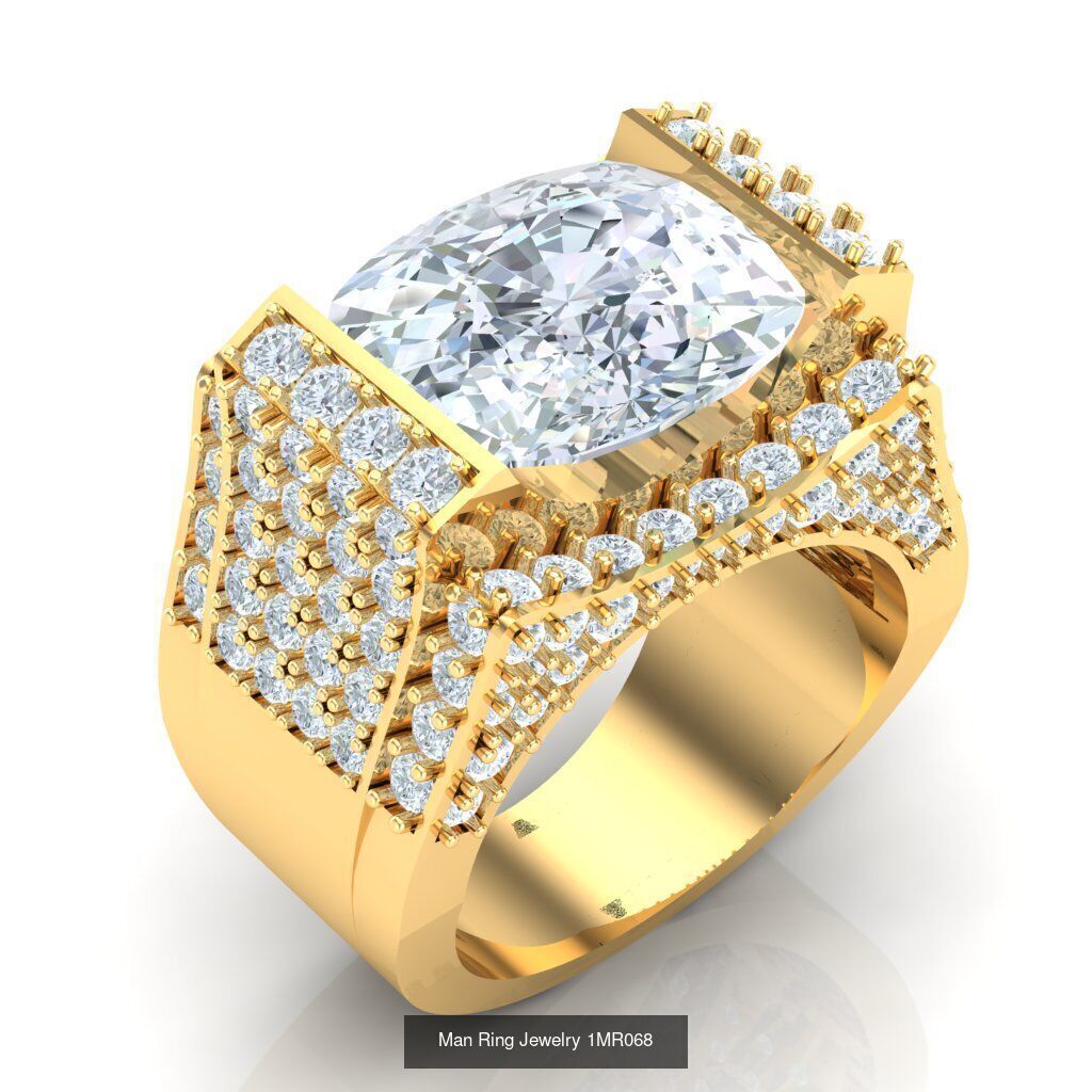 Bulk 100 Man Ring For Sale 1MRXXX 3D Model Collection_35