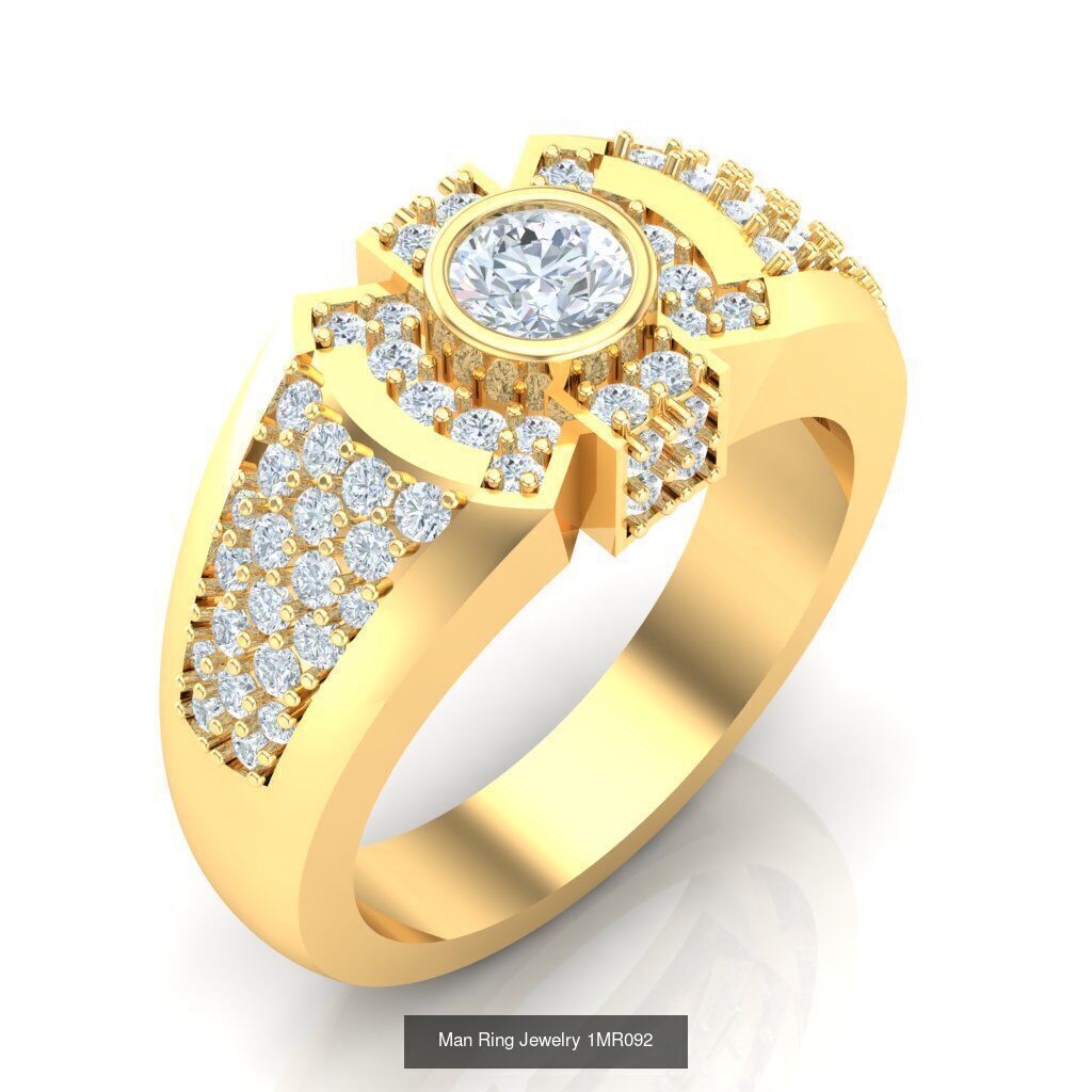 Bulk 100 Man Ring For Sale 1MRXXX 3D Model Collection_12