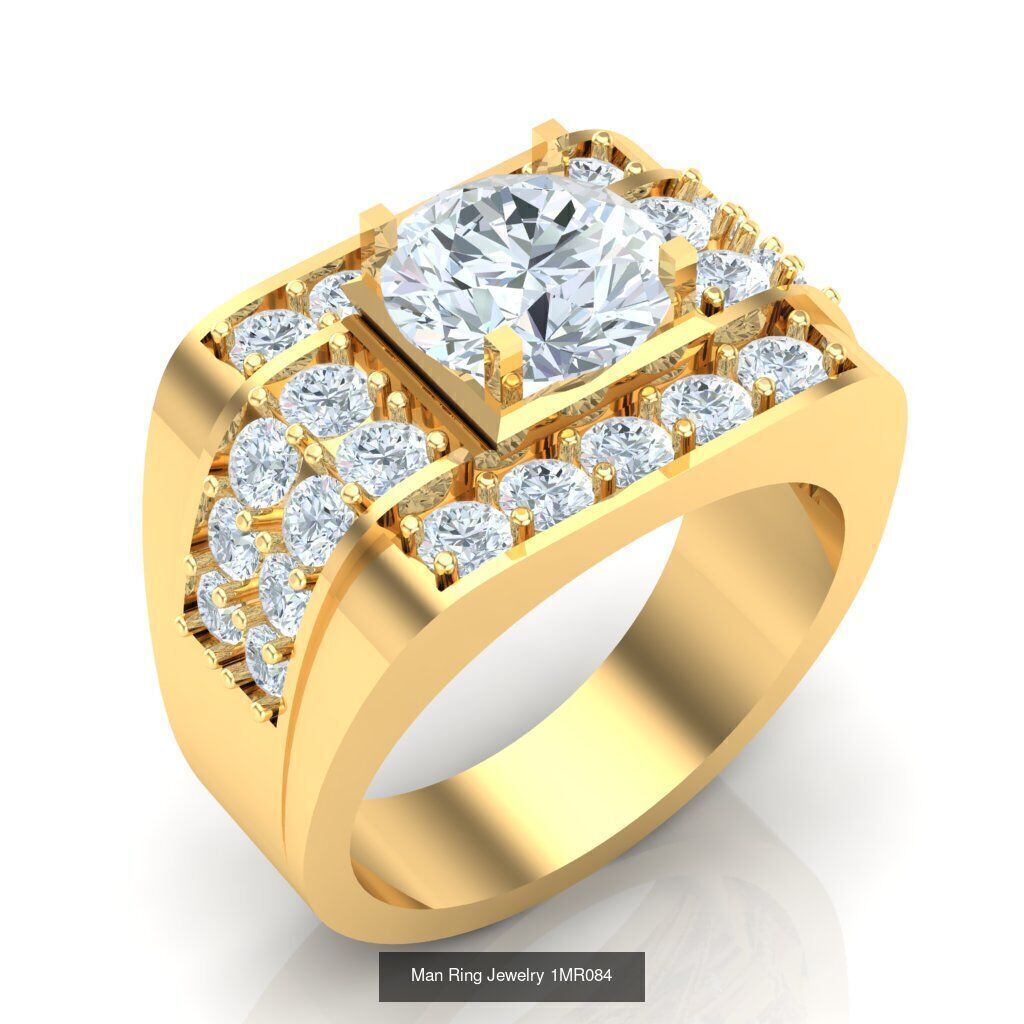 Bulk 100 Man Ring For Sale 1MRXXX 3D Model Collection_20