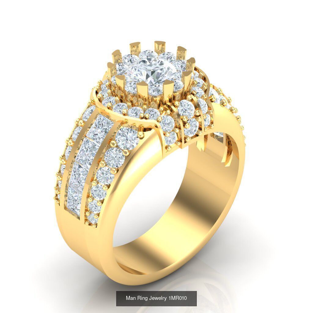 Bulk 100 Man Ring For Sale 1MRXXX 3D Model Collection_93