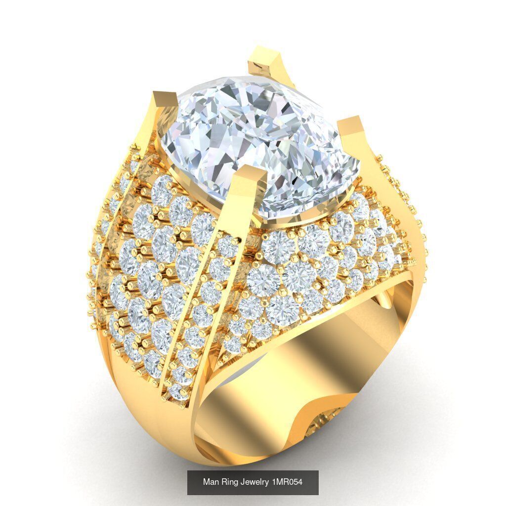 Bulk 100 Man Ring For Sale 1MRXXX 3D Model Collection_49