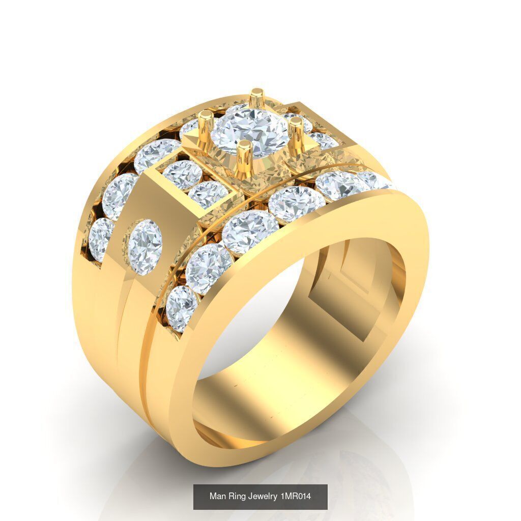 Bulk 100 Man Ring For Sale 1MRXXX 3D Model Collection_89