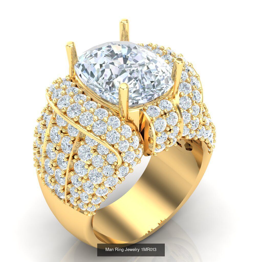 Bulk 100 Man Ring For Sale 1MRXXX 3D Model Collection_90