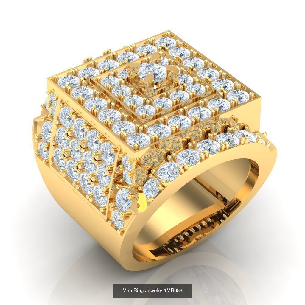Bulk 100 Man Ring For Sale 1MRXXX 3D Model Collection_16