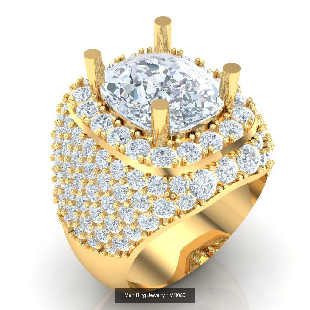 Bulk 100 Man Ring For Sale 1MRXXX 3D Model Collection_38