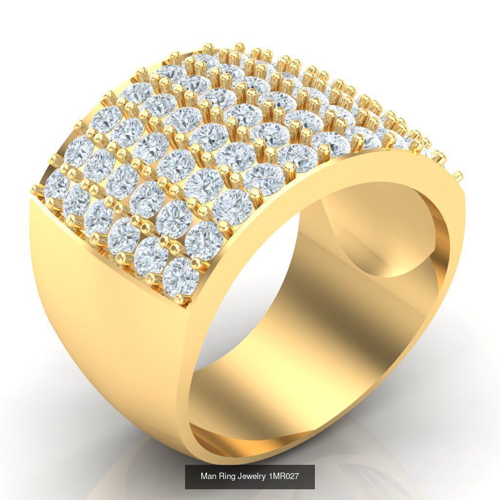 Bulk 100 Man Ring For Sale 1MRXXX 3D Model Collection_76