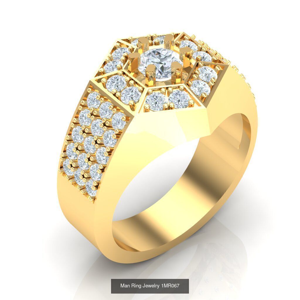 Bulk 100 Man Ring For Sale 1MRXXX 3D Model Collection_36