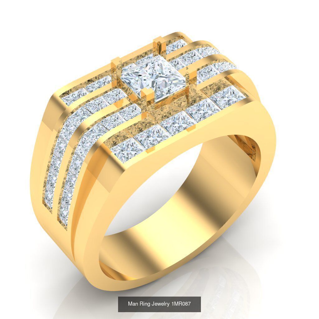 Bulk 100 Man Ring For Sale 1MRXXX 3D Model Collection_17