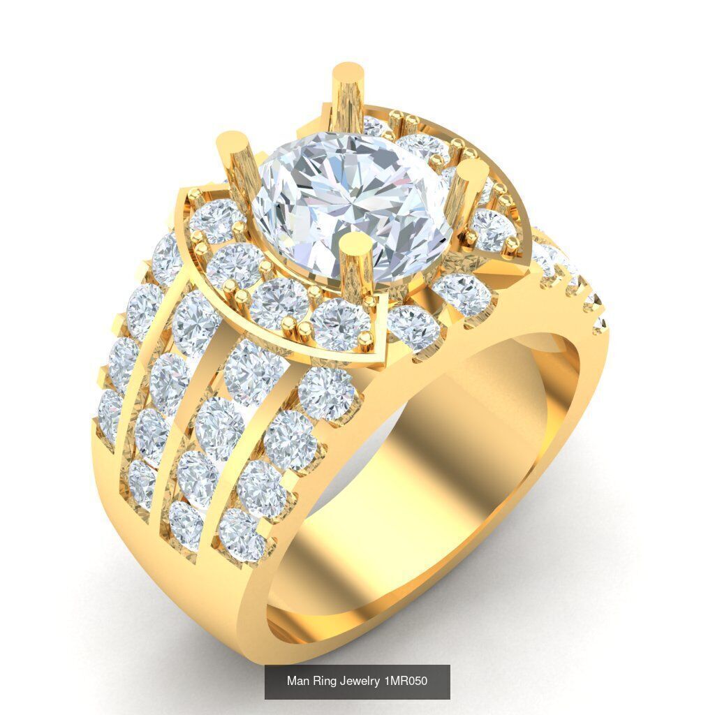 Bulk 100 Man Ring For Sale 1MRXXX 3D Model Collection_53