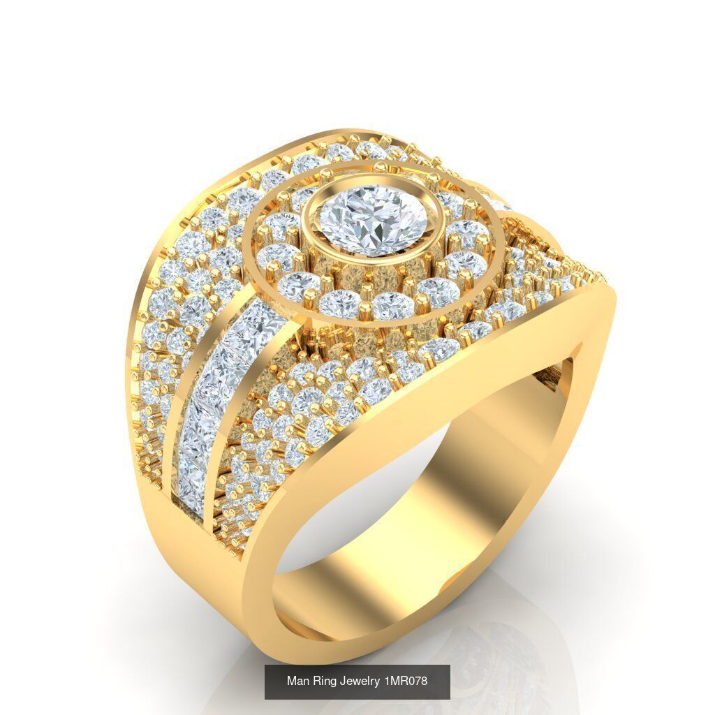 Bulk 100 Man Ring For Sale 1MRXXX 3D Model Collection_26