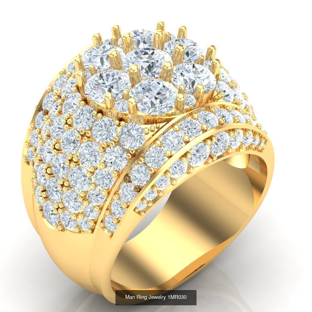 Bulk 100 Man Ring For Sale 1MRXXX 3D Model Collection_73
