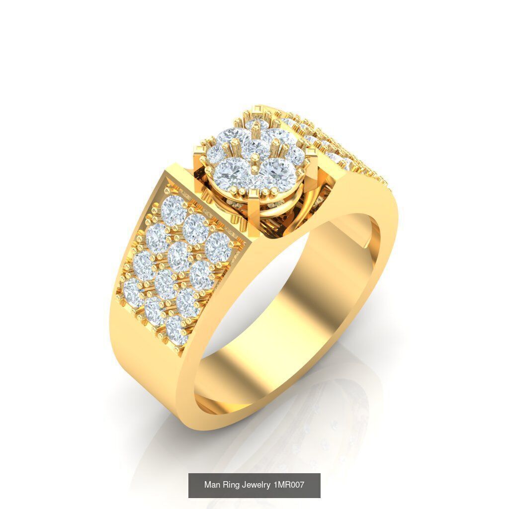 Bulk 100 Man Ring For Sale 1MRXXX 3D Model Collection_96