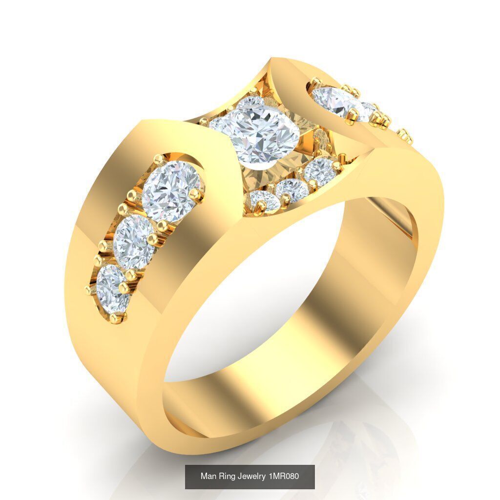 Bulk 100 Man Ring For Sale 1MRXXX 3D Model Collection_24