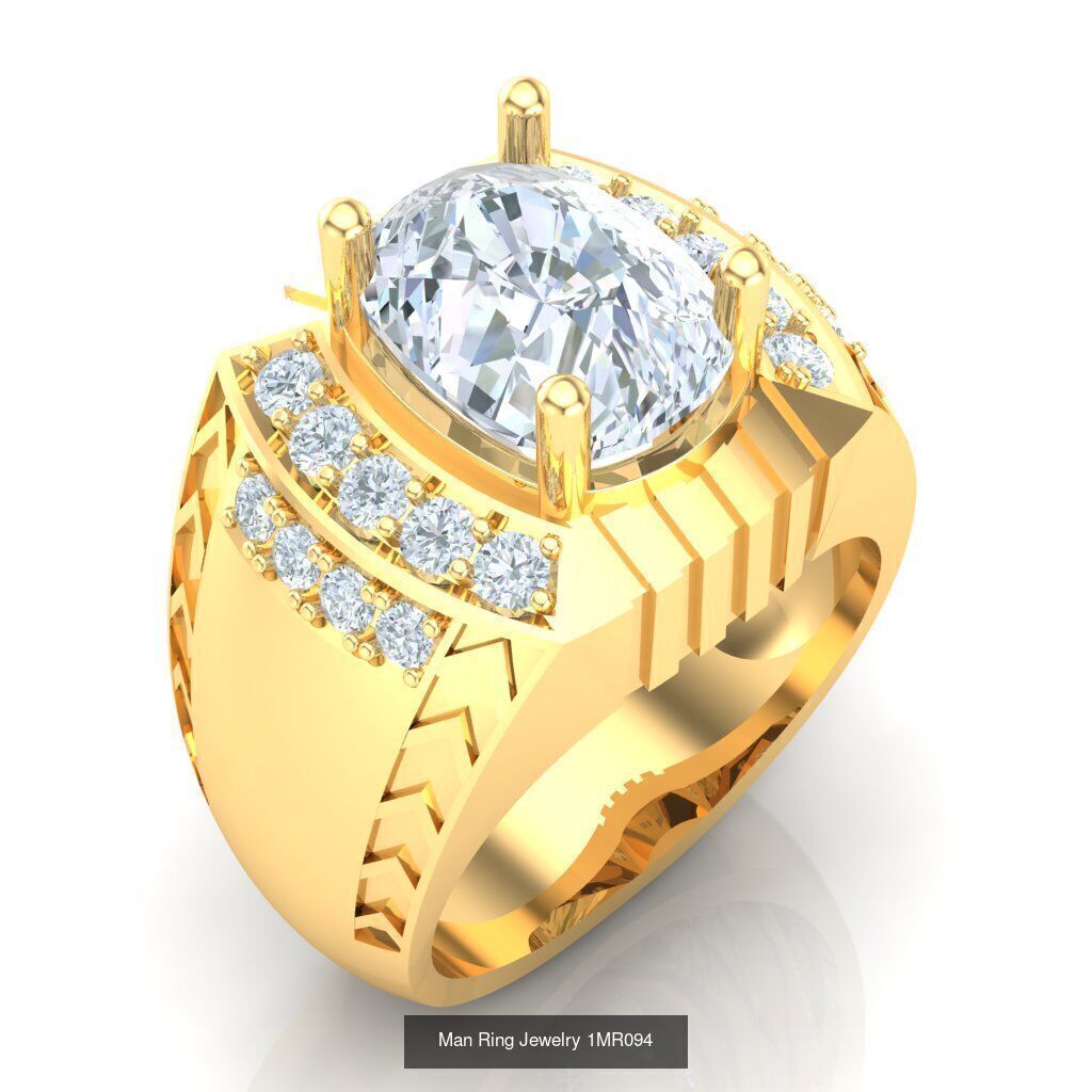 Bulk 100 Man Ring For Sale 1MRXXX 3D Model Collection_10
