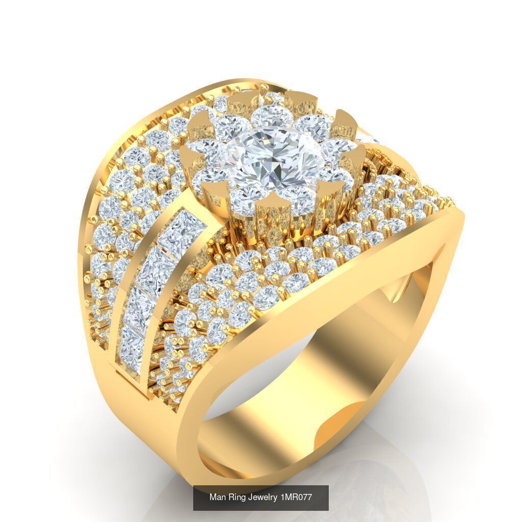 Bulk 100 Man Ring For Sale 1MRXXX 3D Model Collection_27