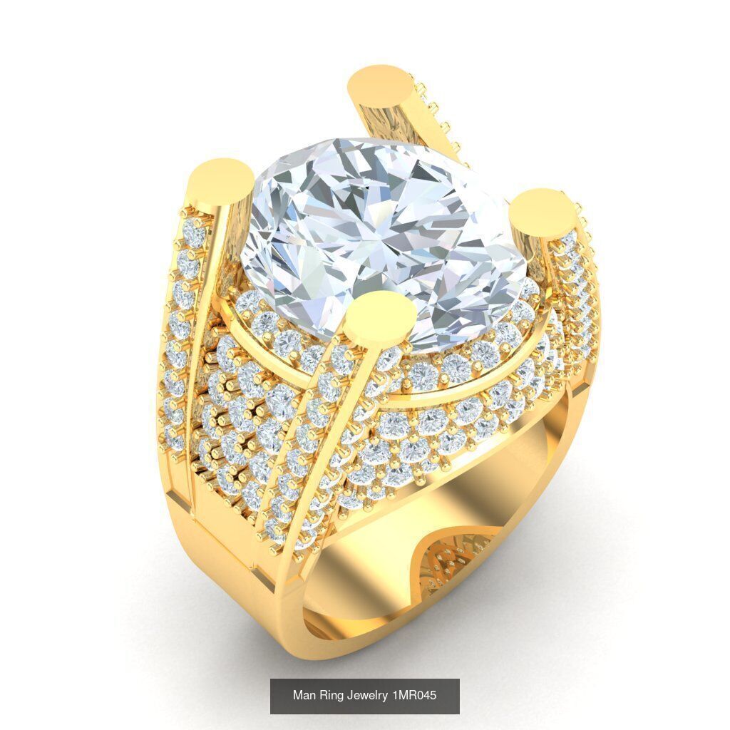 Bulk 100 Man Ring For Sale 1MRXXX 3D Model Collection_58