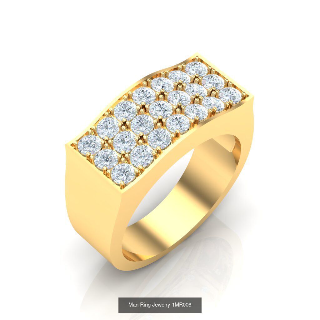 Bulk 100 Man Ring For Sale 1MRXXX 3D Model Collection_97