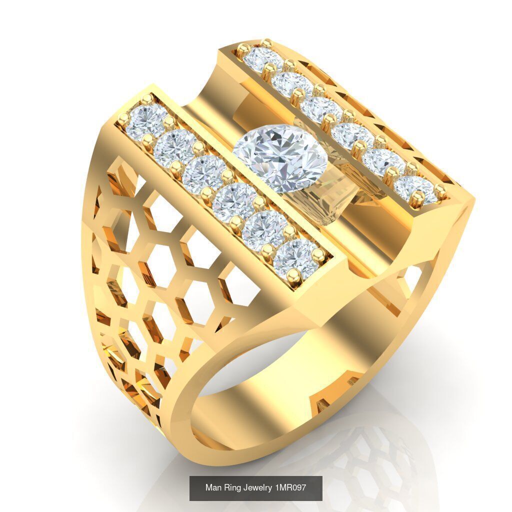 Bulk 100 Man Ring For Sale 1MRXXX 3D Model Collection_7