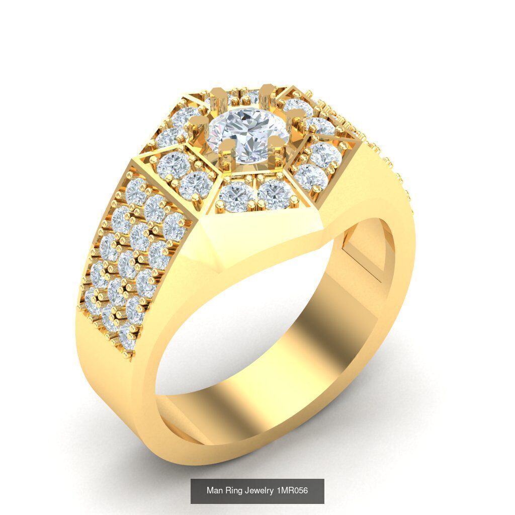 Bulk 100 Man Ring For Sale 1MRXXX 3D Model Collection_47