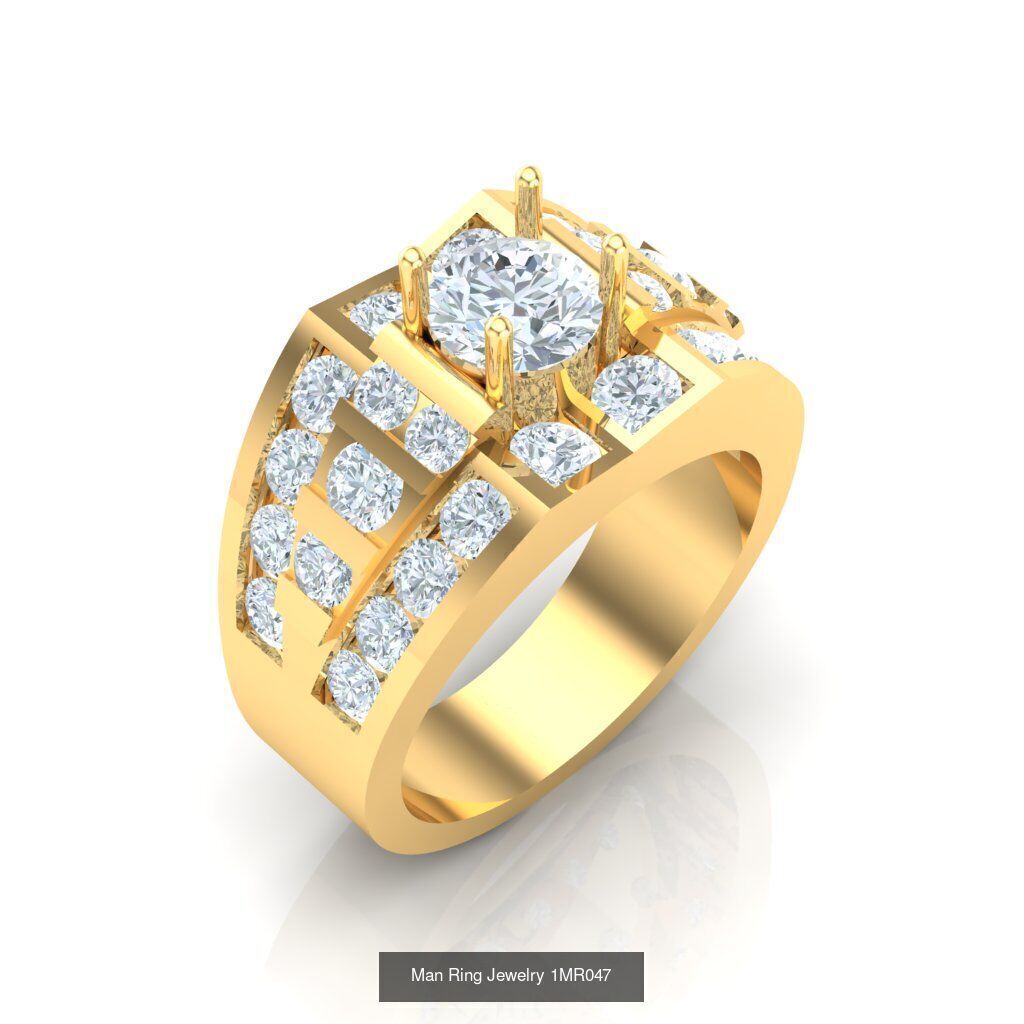 Bulk 100 Man Ring For Sale 1MRXXX 3D Model Collection_56