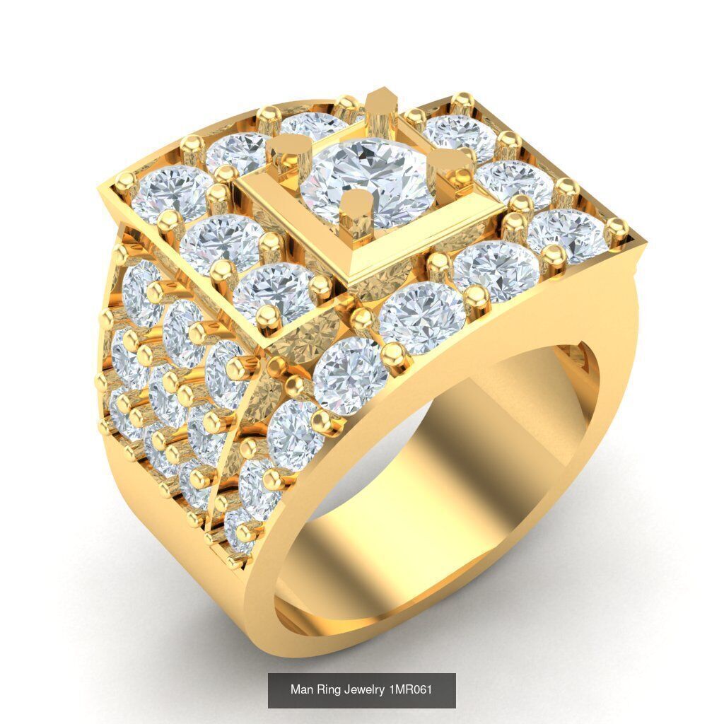 Bulk 100 Man Ring For Sale 1MRXXX 3D Model Collection_42