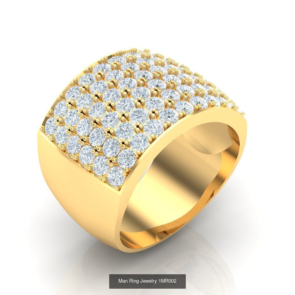 Bulk 100 Man Ring For Sale 1MRXXX 3D Model Collection_101