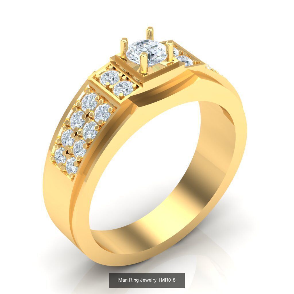 Bulk 100 Man Ring For Sale 1MRXXX 3D Model Collection_85