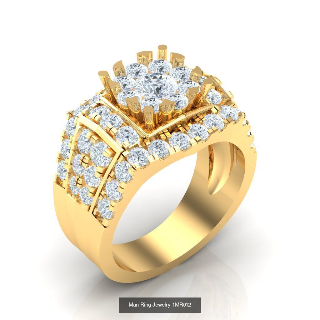 Bulk 100 Man Ring For Sale 1MRXXX 3D Model Collection_91