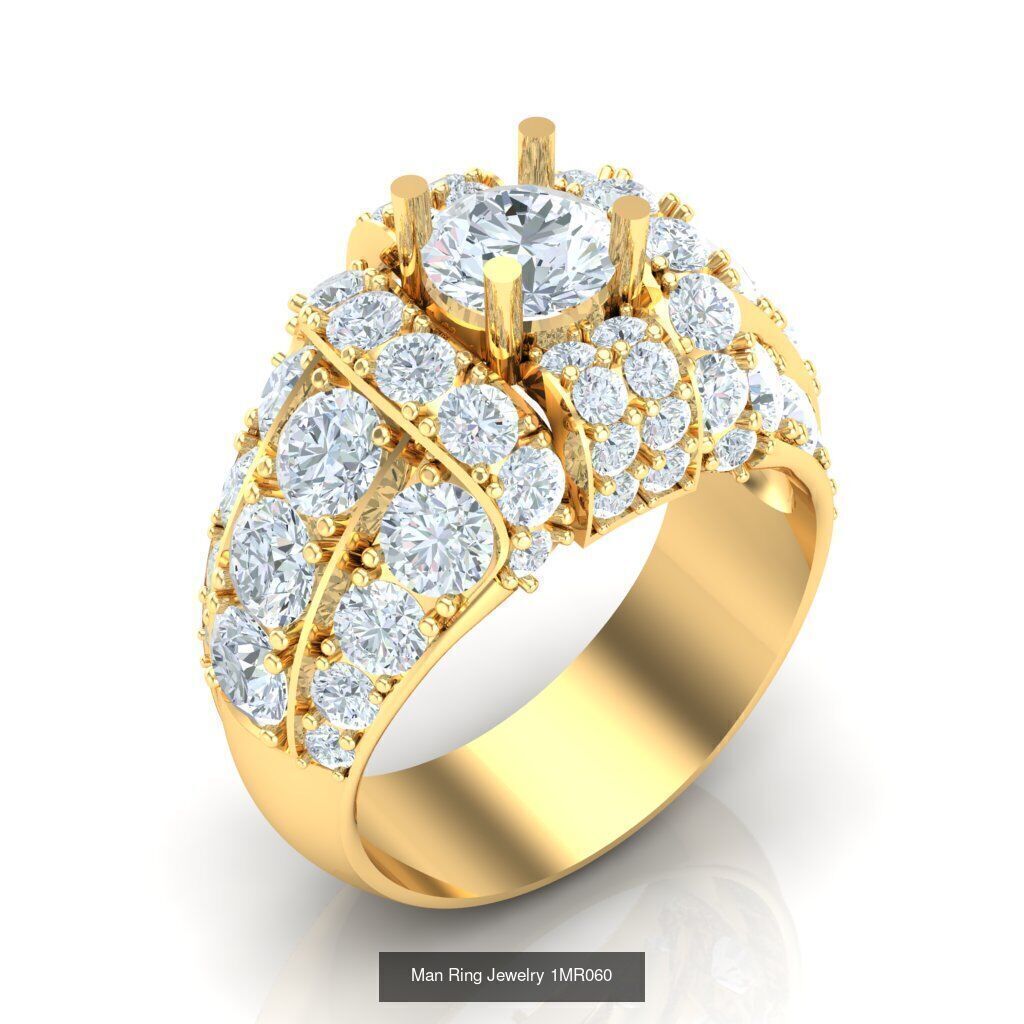 Bulk 100 Man Ring For Sale 1MRXXX 3D Model Collection_43