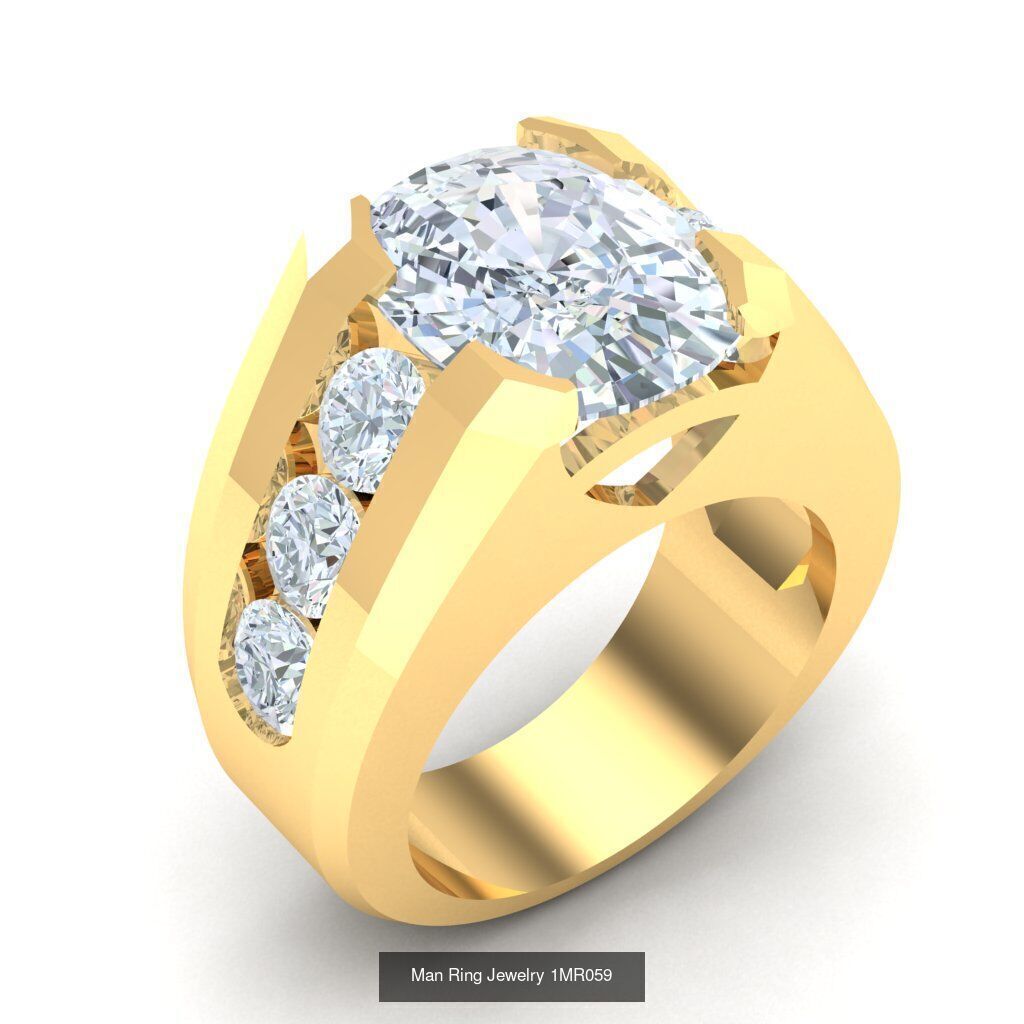 Bulk 100 Man Ring For Sale 1MRXXX 3D Model Collection_44