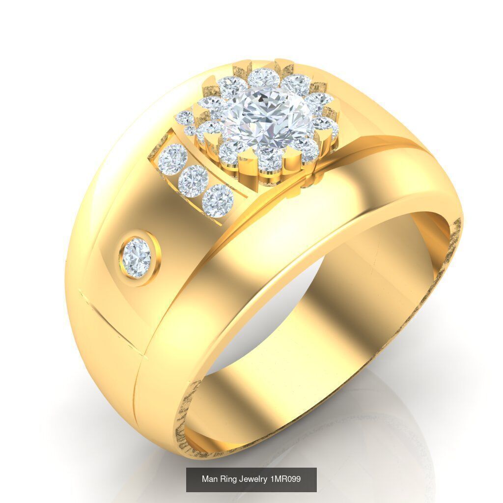 Bulk 100 Man Ring For Sale 1MRXXX 3D Model Collection_5