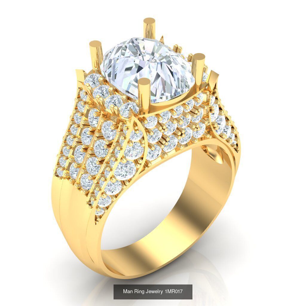 Bulk 100 Man Ring For Sale 1MRXXX 3D Model Collection_86