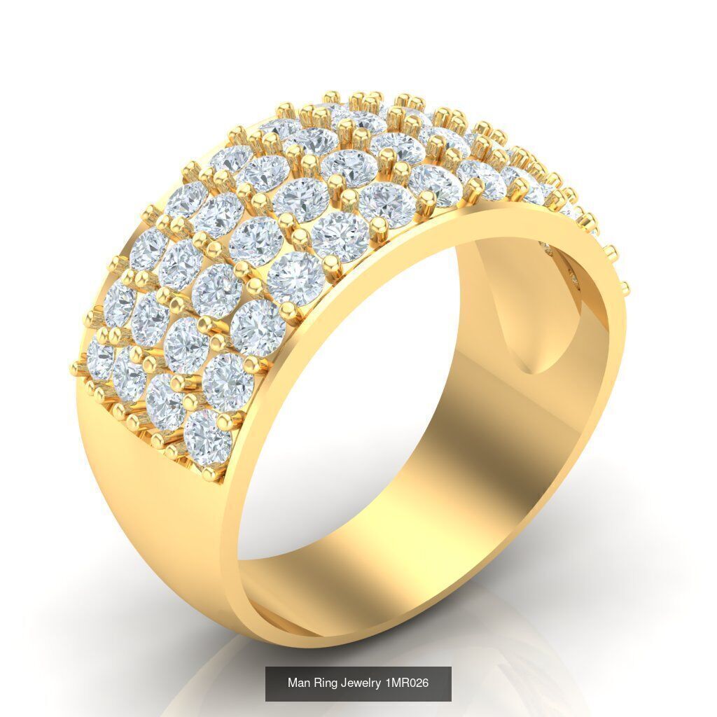 Bulk 100 Man Ring For Sale 1MRXXX 3D Model Collection_77