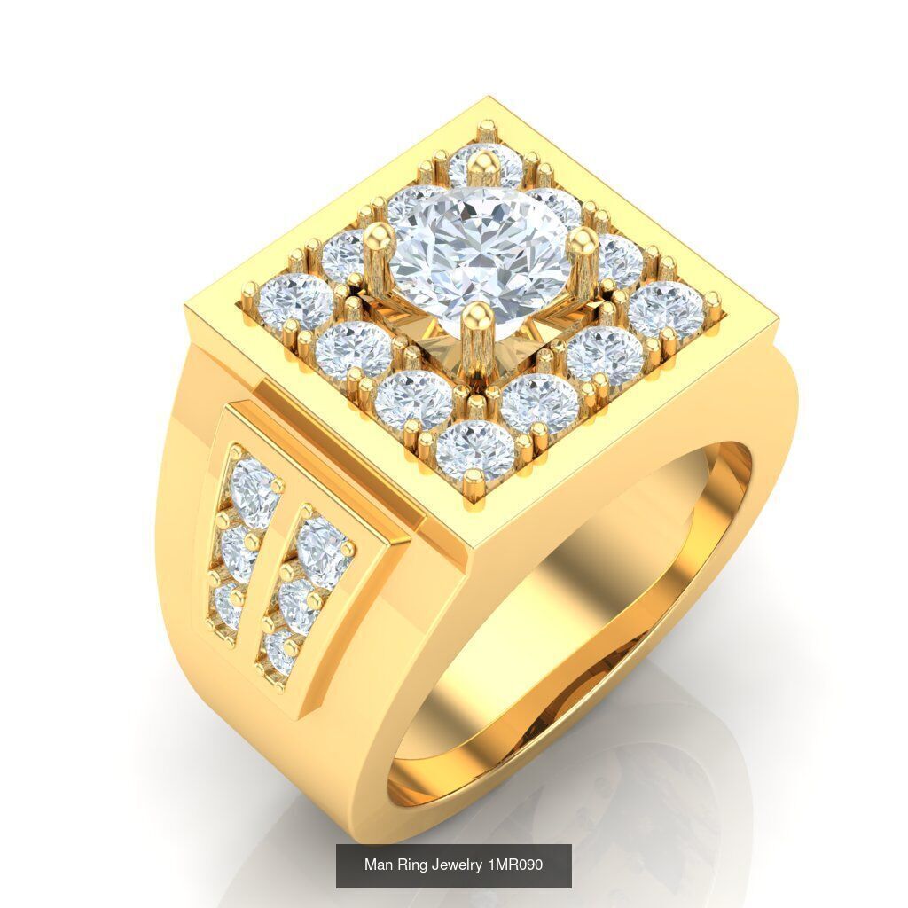 Bulk 100 Man Ring For Sale 1MRXXX 3D Model Collection_14