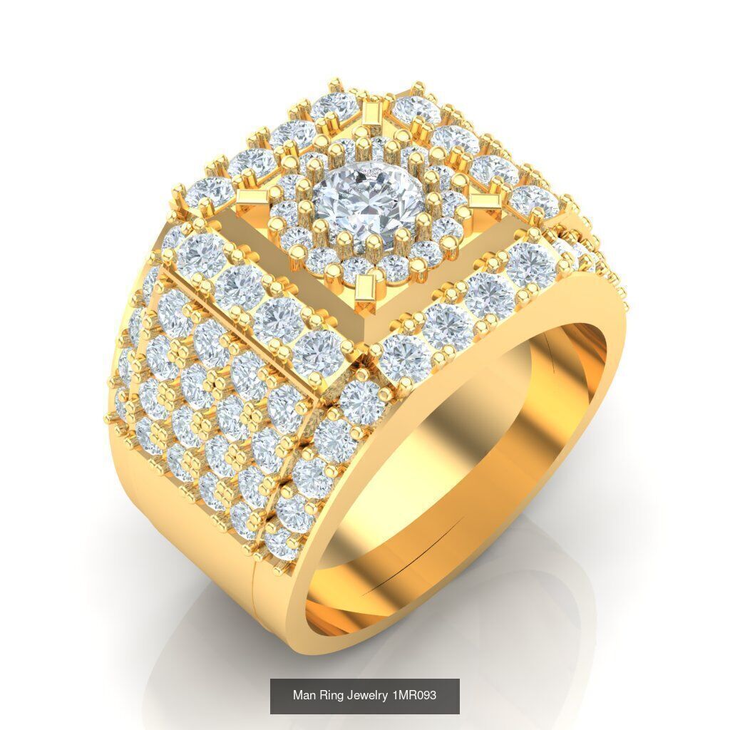 Bulk 100 Man Ring For Sale 1MRXXX 3D Model Collection_11