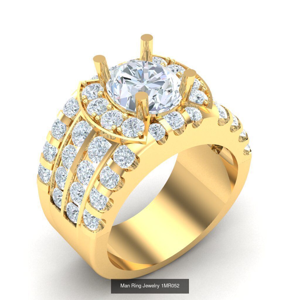 Bulk 100 Man Ring For Sale 1MRXXX 3D Model Collection_51