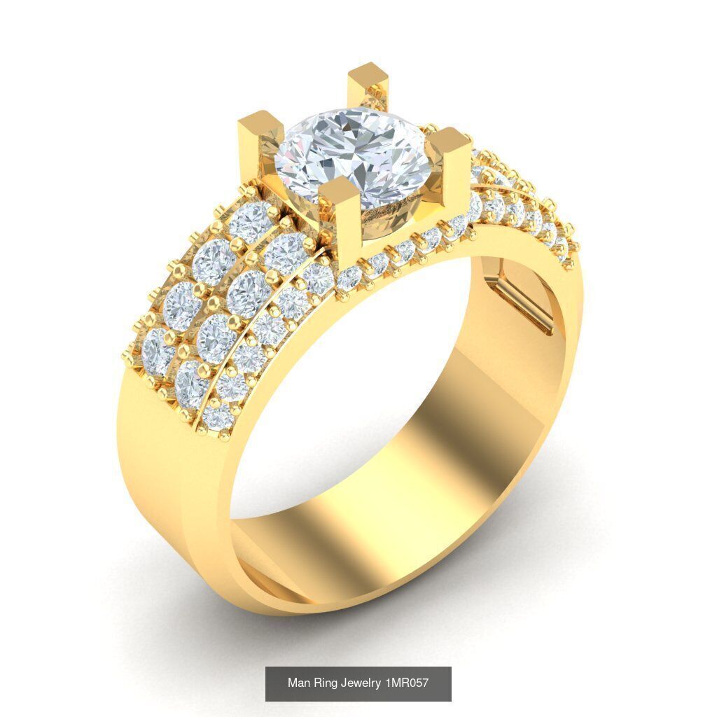 Bulk 100 Man Ring For Sale 1MRXXX 3D Model Collection_46