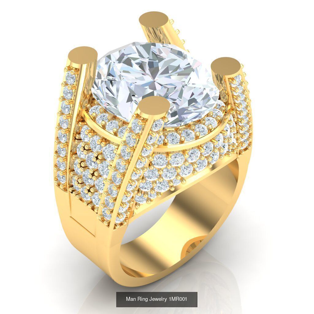 Bulk 100 Man Ring For Sale 1MRXXX 3D Model Collection_102