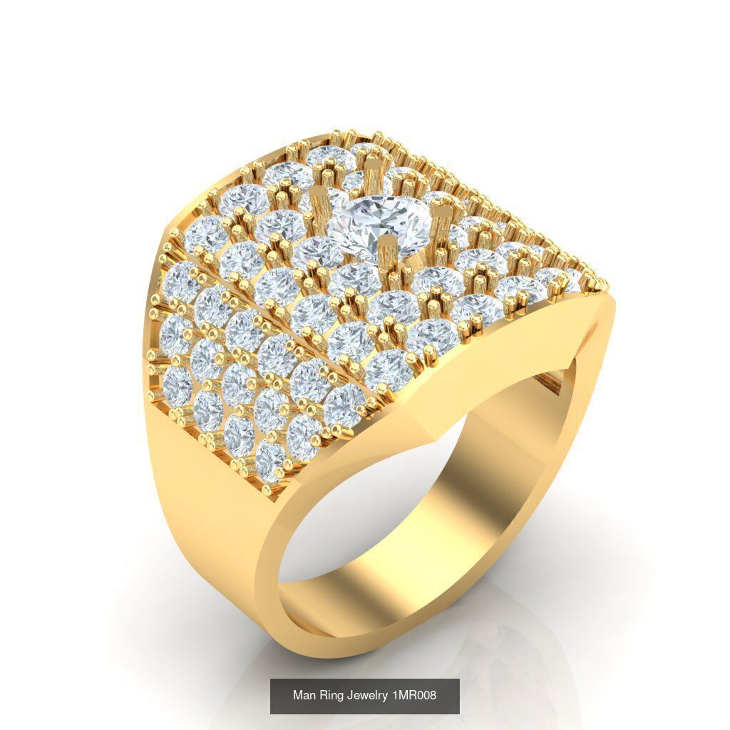 Bulk 100 Man Ring For Sale 1MRXXX 3D Model Collection_95