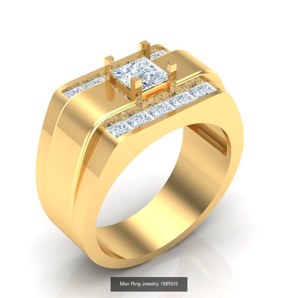 Bulk 100 Man Ring For Sale 1MRXXX 3D Model Collection_88