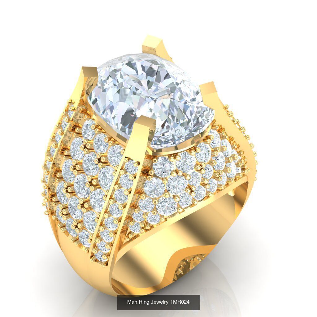 Bulk 100 Man Ring For Sale 1MRXXX 3D Model Collection_79
