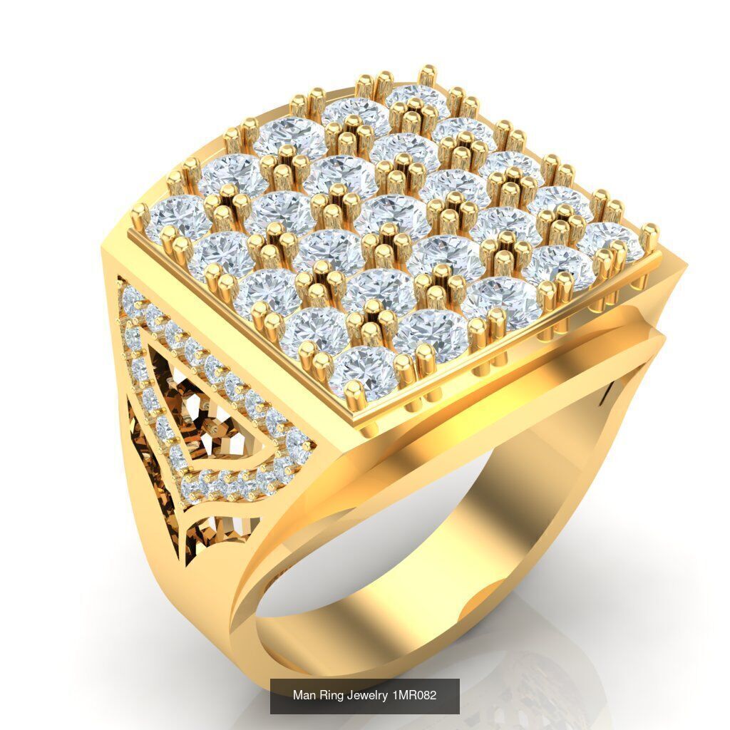 Bulk 100 Man Ring For Sale 1MRXXX 3D Model Collection_22