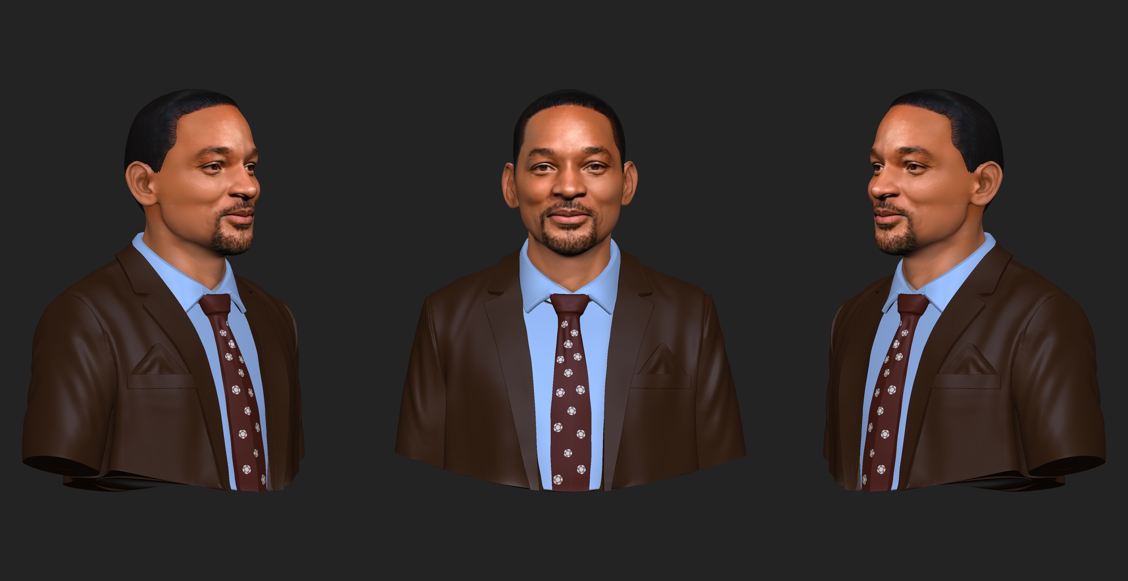 will Smith  3D print model_1