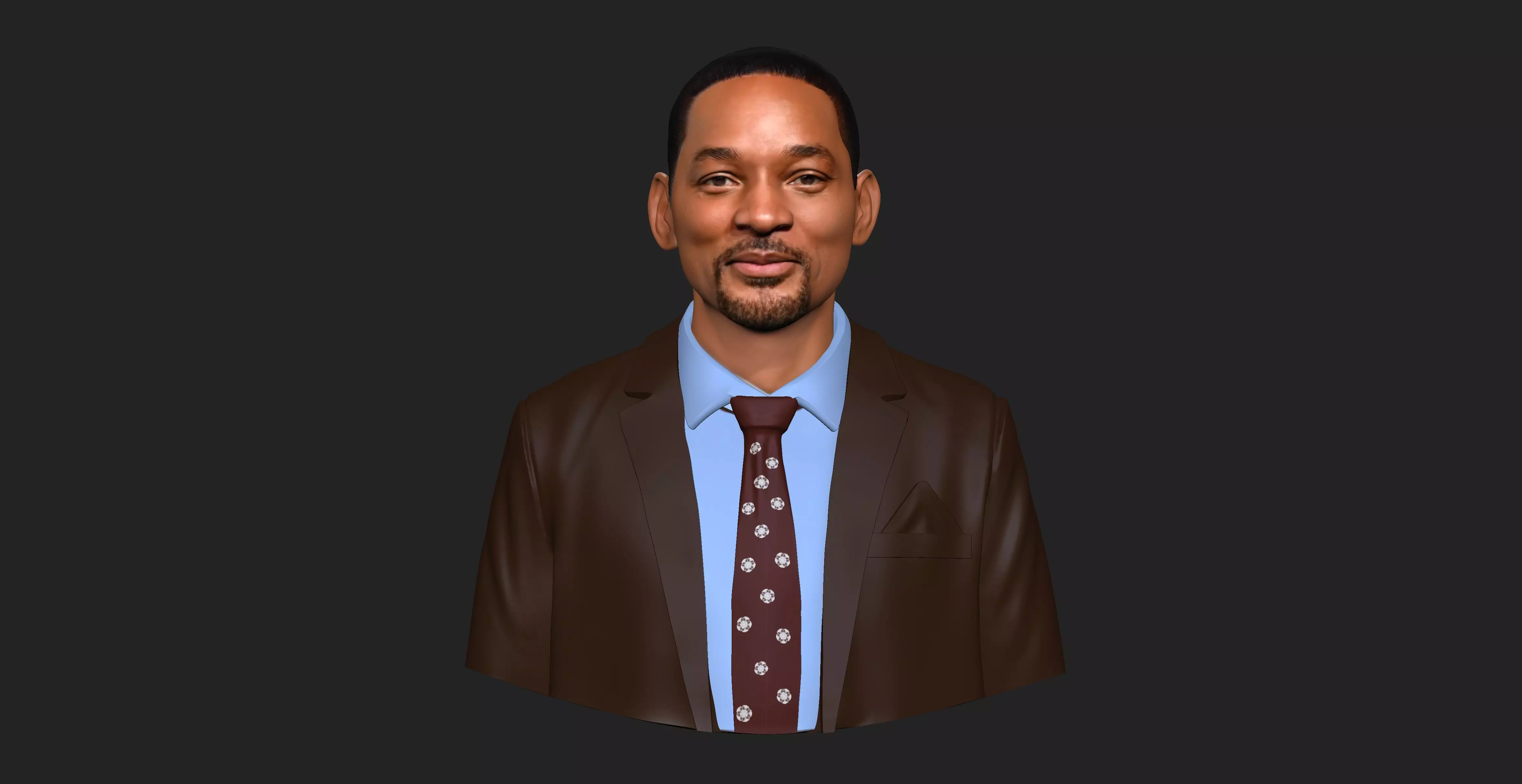 will Smith  3D print model_0