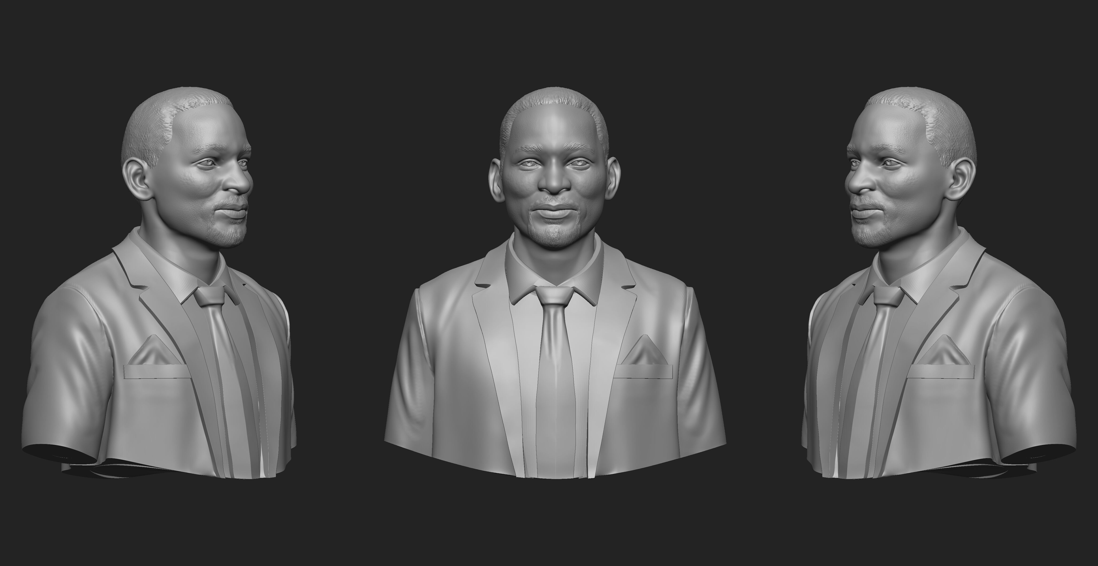 will Smith  3D print model_2