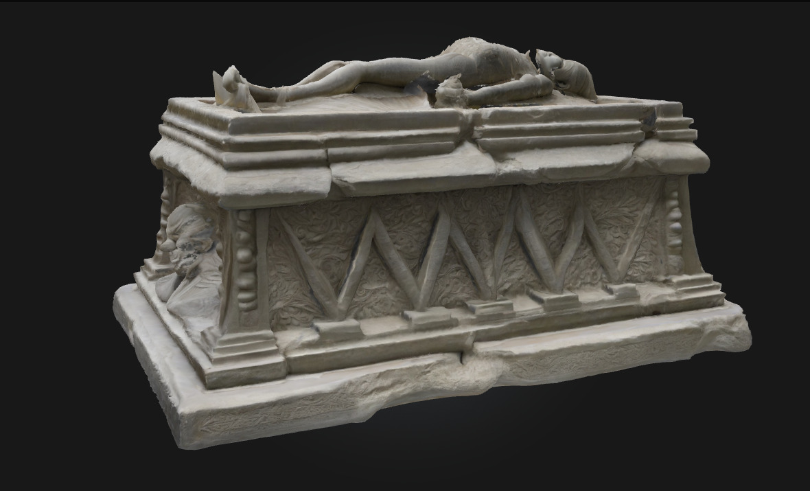 Skeletal Monument Tribute to Forgotten Souls 3D model_2